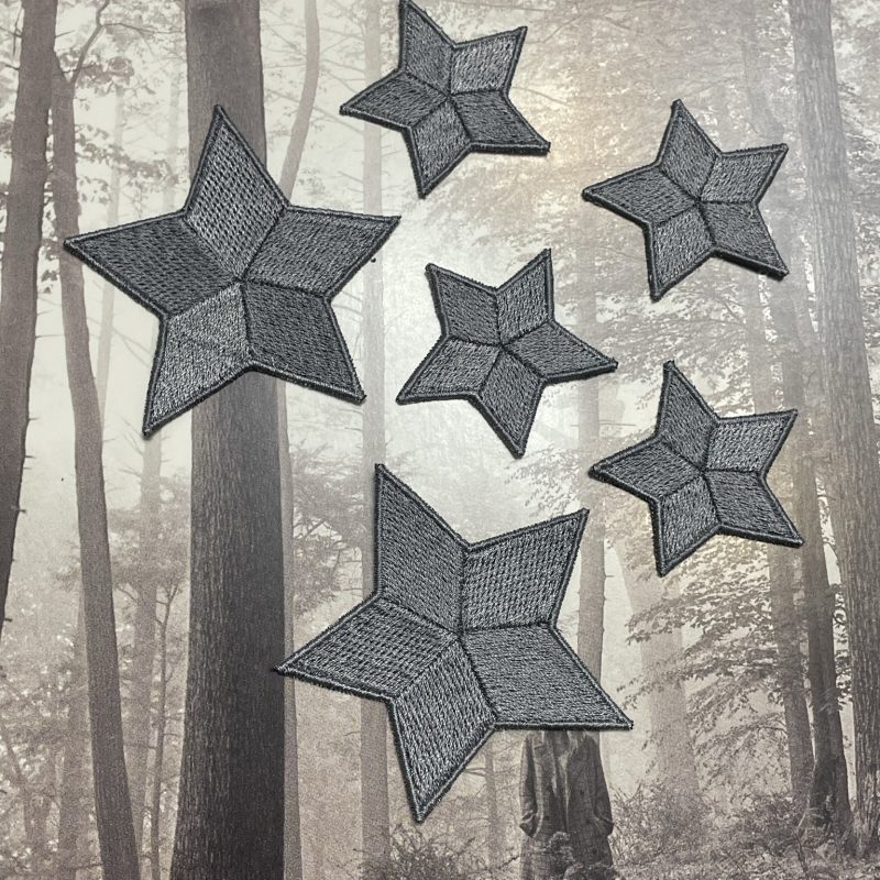 Set 6 stele argintii - The Foklore Cardigan