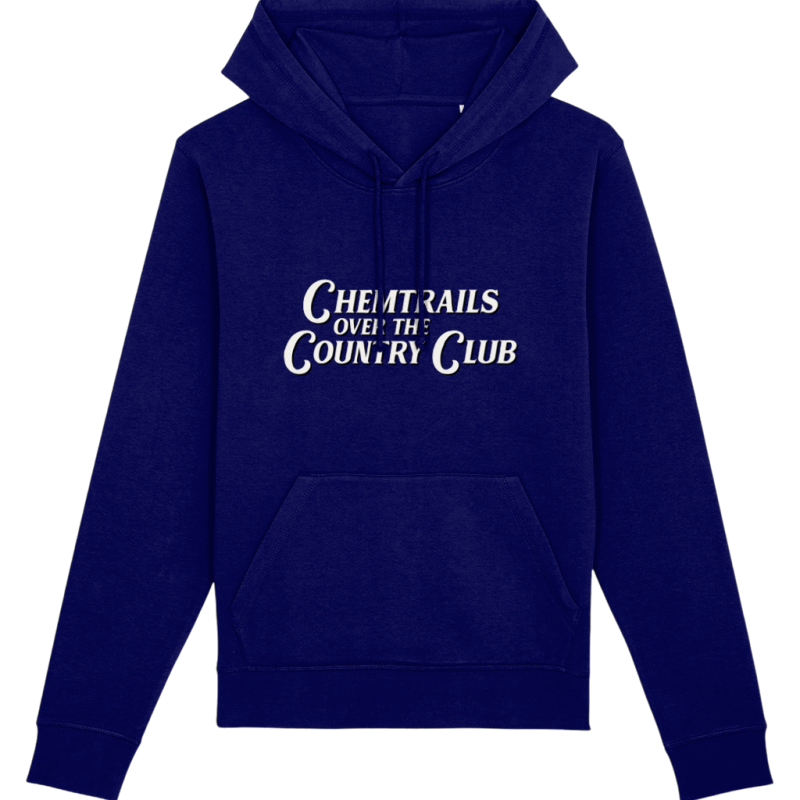 Chemtrails over the Country Club Bluza/Hanorac Brodat Albastru/Negru/Visiniu Lana del Rey