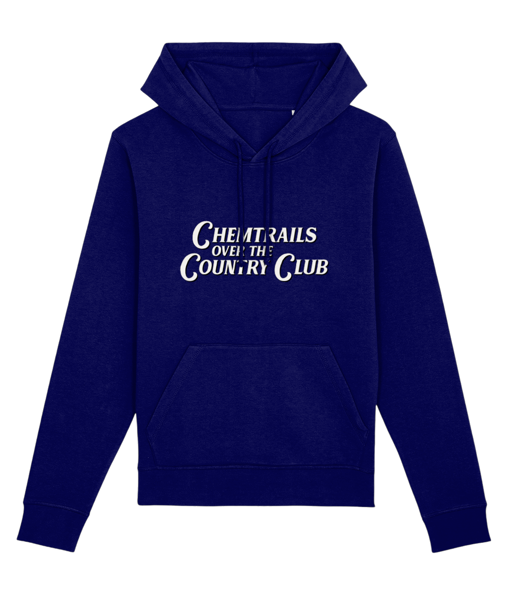 Chemtrails over the Country Club Bluza/Hanorac Brodat Albastru/Negru/Visiniu Lana del Rey
