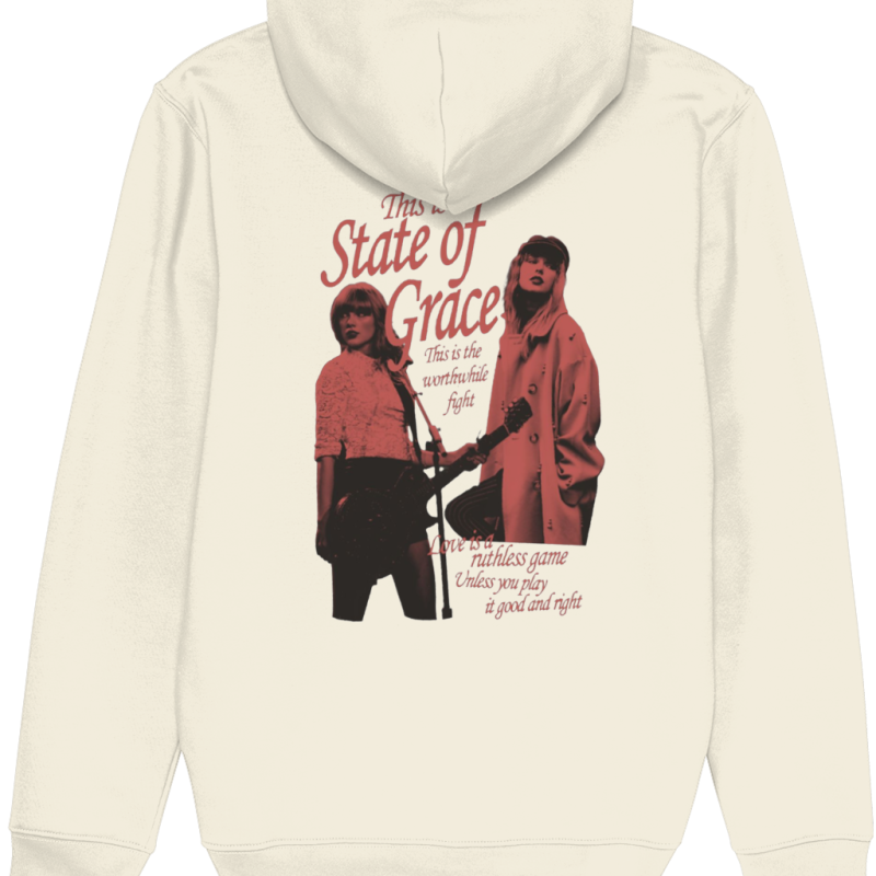 State of Grace Red Taylor's Version Taylor Swift hanorac imprimat DTG