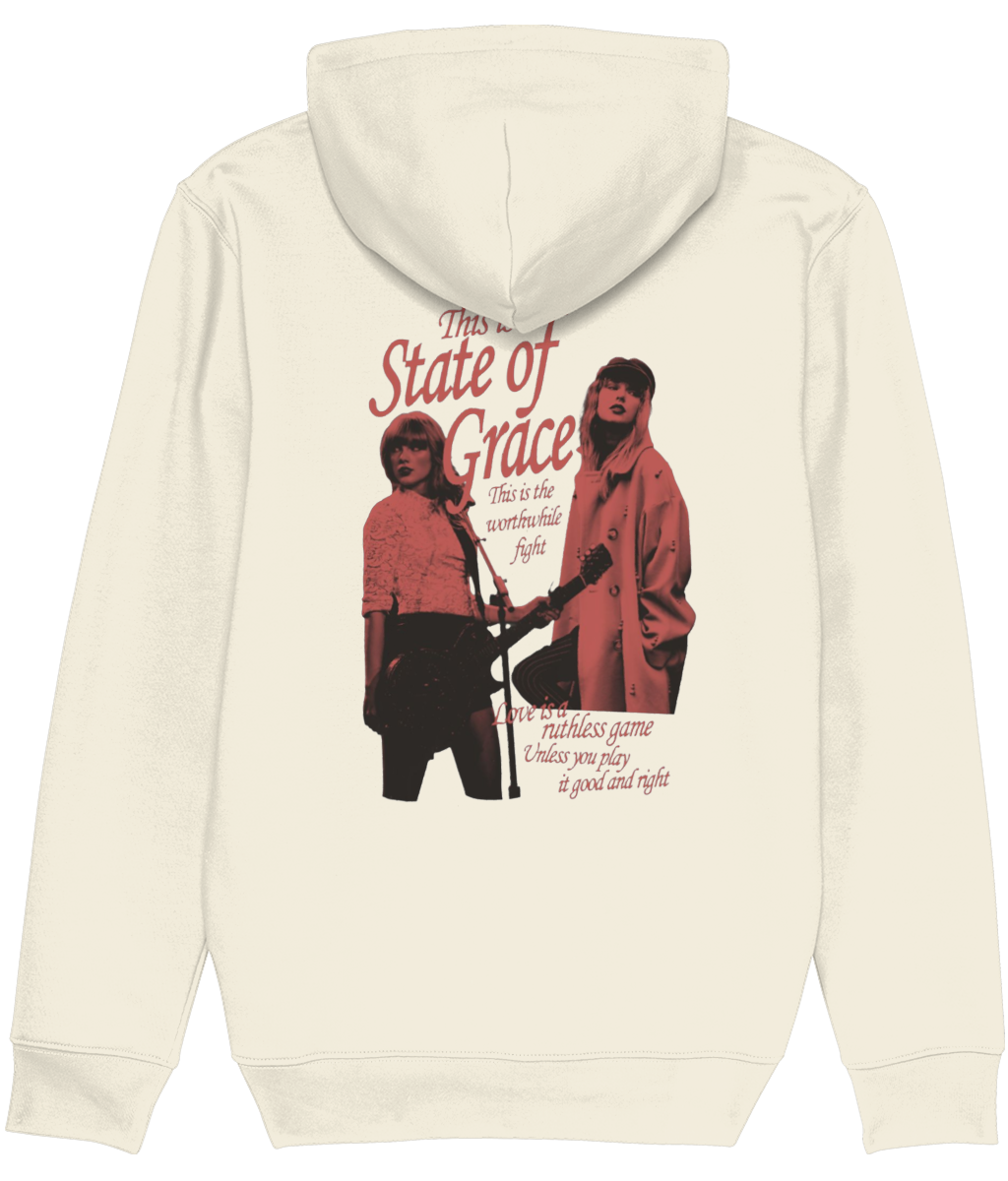 State of Grace Red Taylor's Version Taylor Swift hanorac imprimat DTG