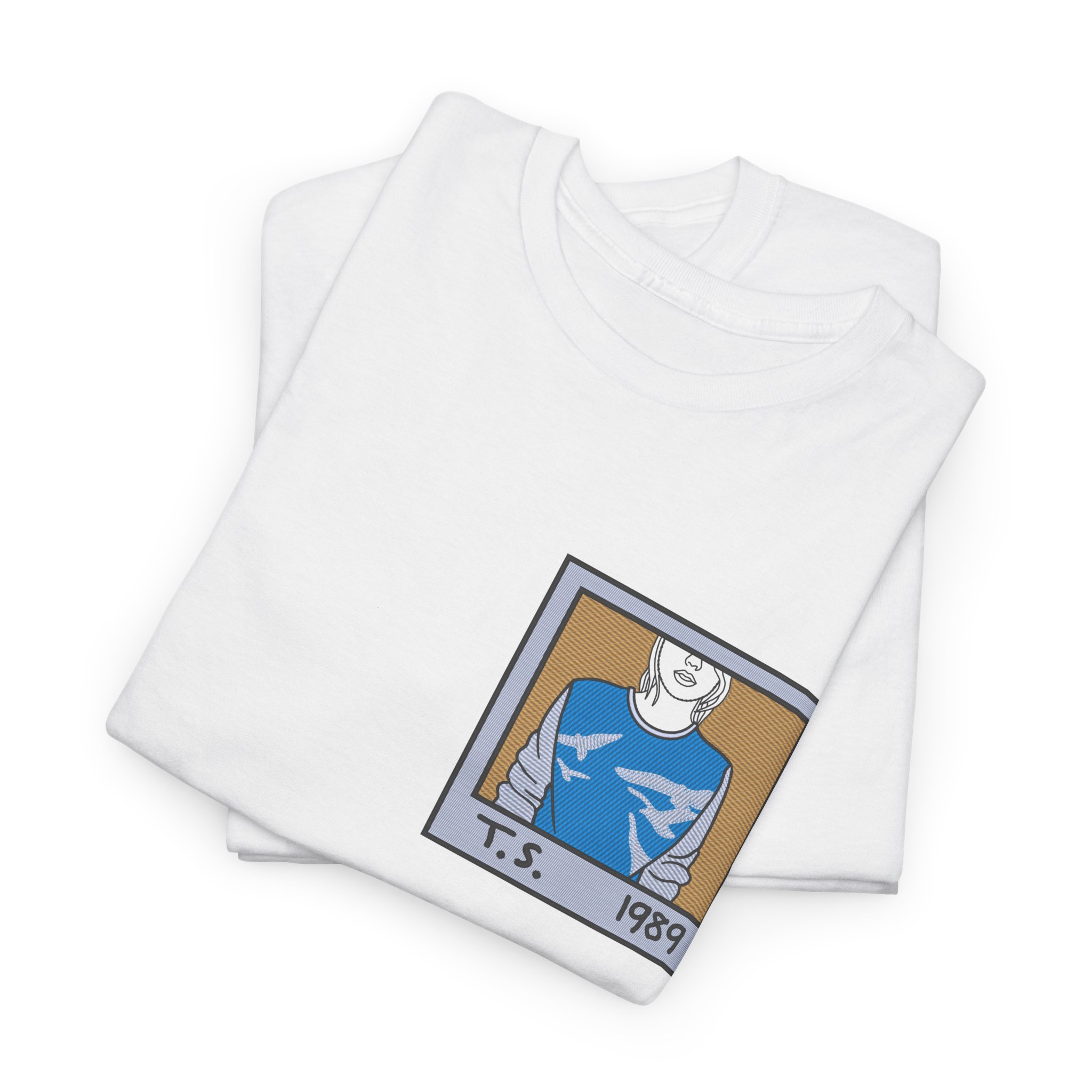 Tricou Taylor Swift 1989 Stolen Version tricou brodat stil polaroid - Image 2