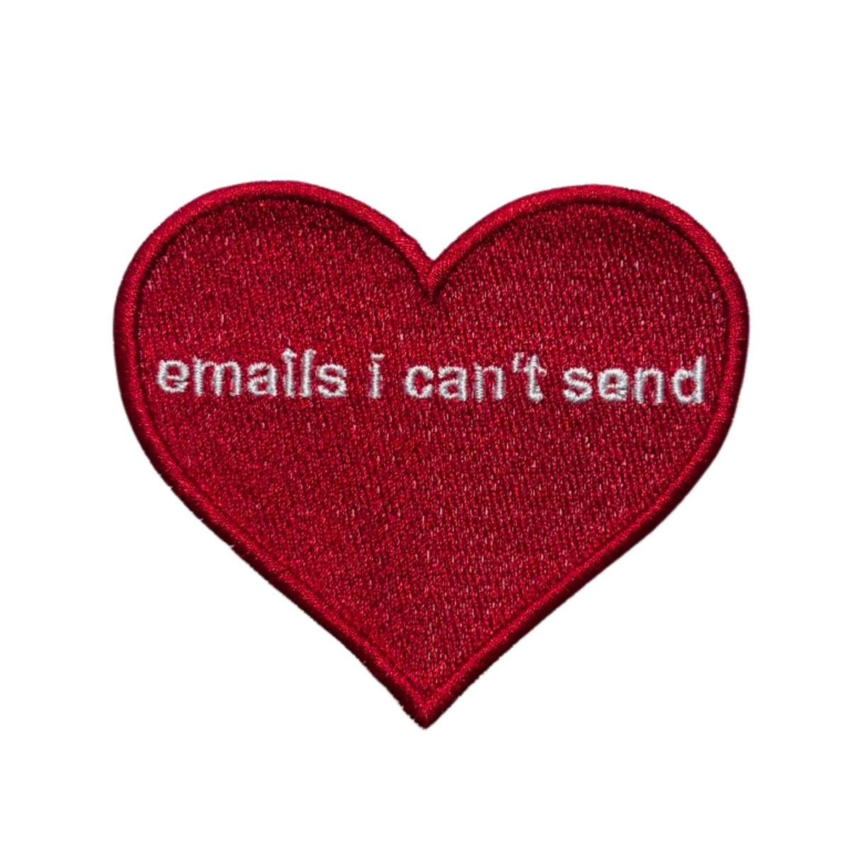 emails i can't send Sabrina Carpenter patch textil adeziv in forma de inima