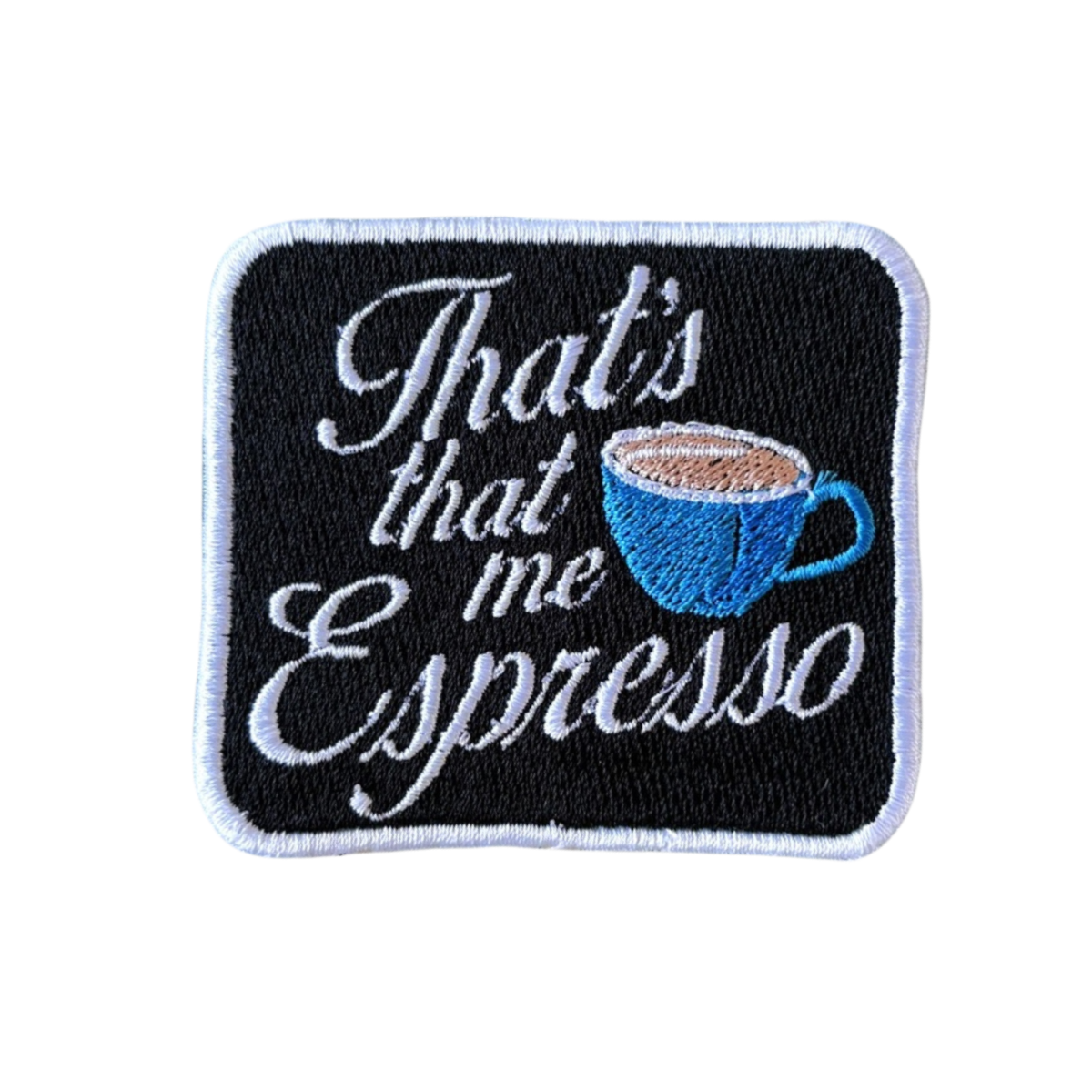 That's that me Espresso Sabrina Carpenter patch textil adeziv brodat