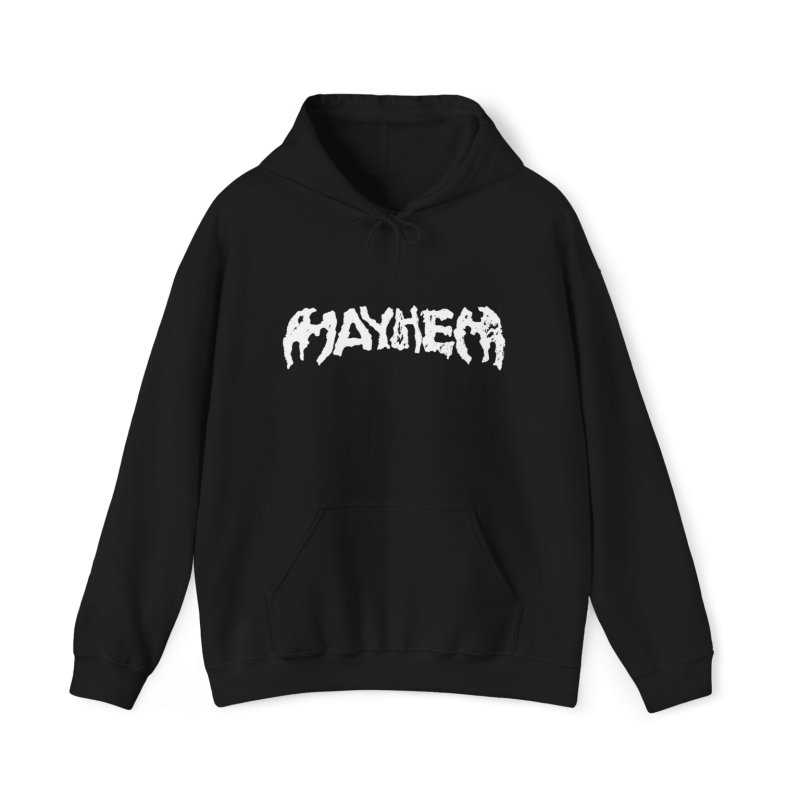 Mayhem Lady Gaga - hanorac negru unisex printat DTG fata