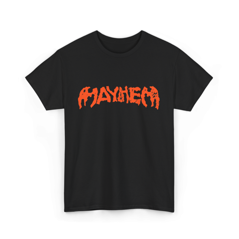 Mayhem Lady Gaga - tricou negru unisex printat DTG fata spate