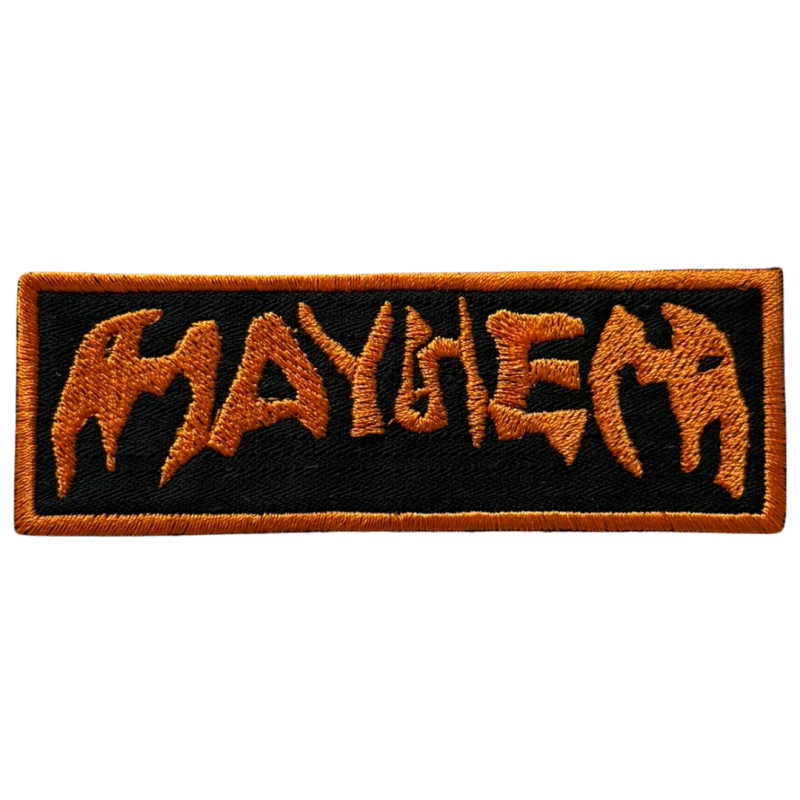 Mayhem Lady Gaga logo patch textil adeziv
