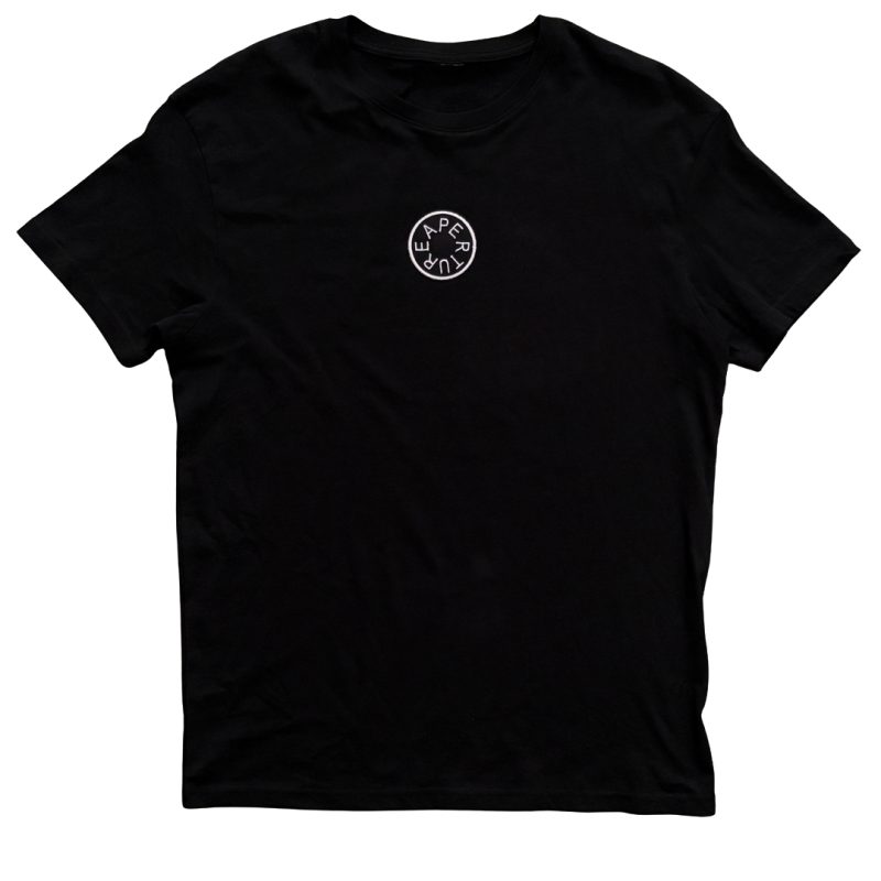 Aperture Tricou și Patch Brodat Kiss All The Time. Disco, Occasionally. Brodat pe fata