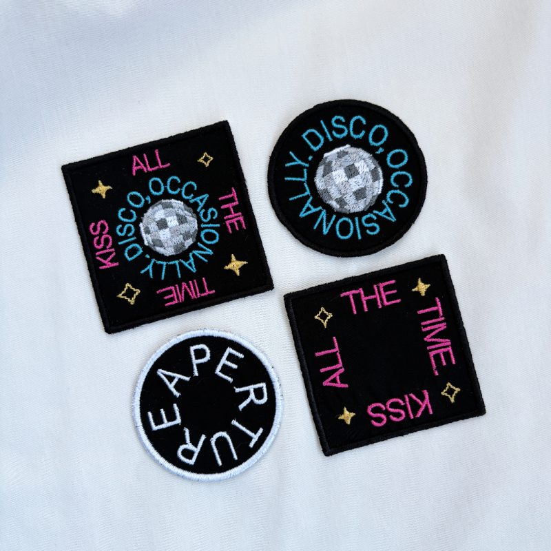 Patchuri Brodate Kiss All The Time. Disco, Occasionally. Diverse modele