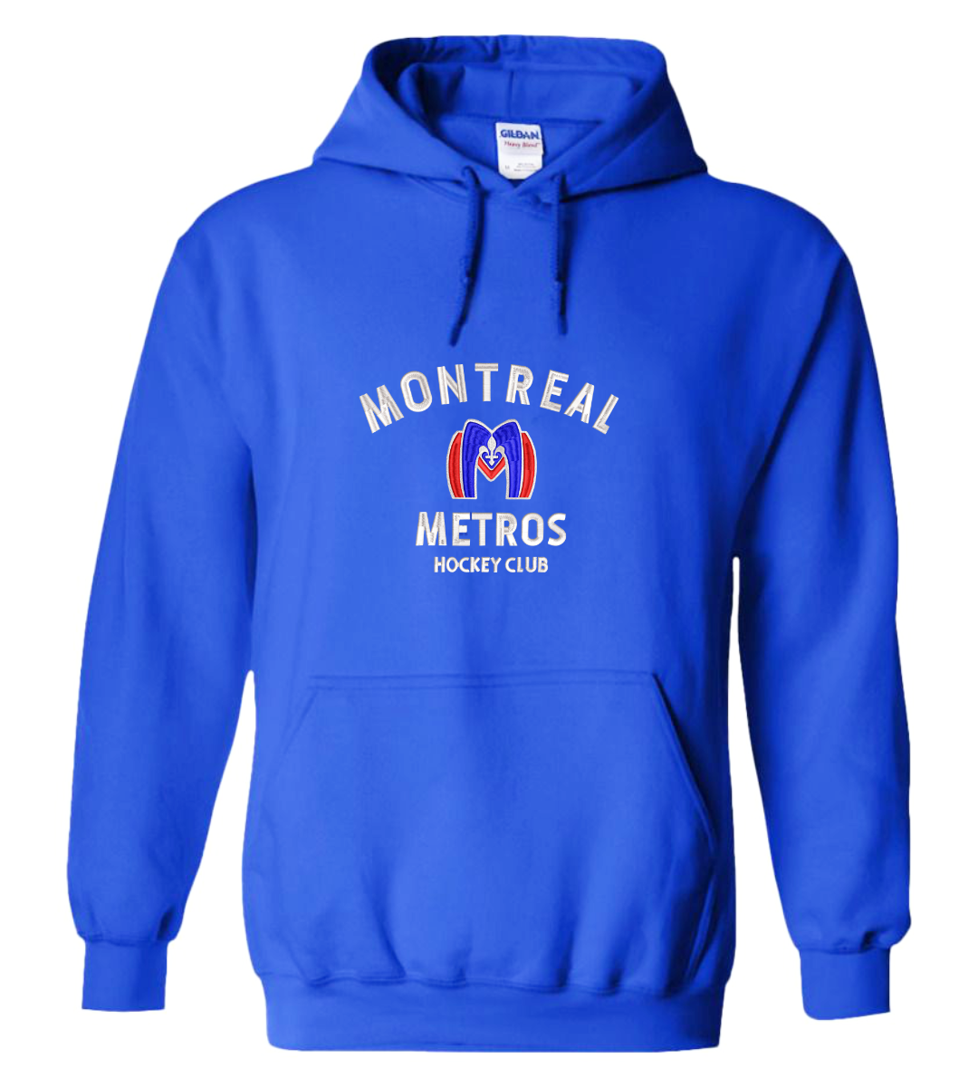 Heated Rivalry Shane Hollander Hanorac Brodat Albastru Royal fata-spate Montréal Metros 24