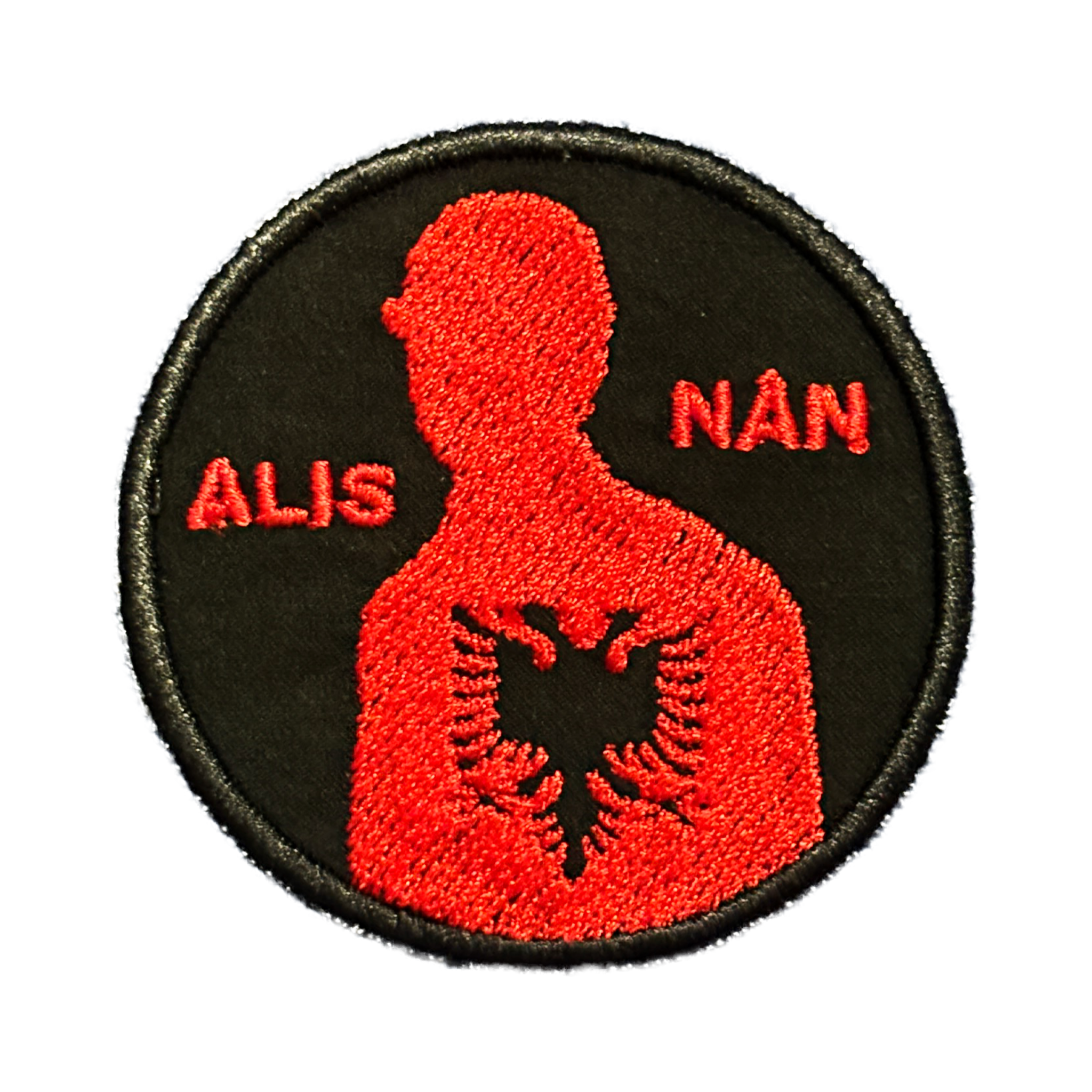 Patch Brodat Nan, Alis Eurovision 2026 - aplicare cu fierul de călcat sau de cusut