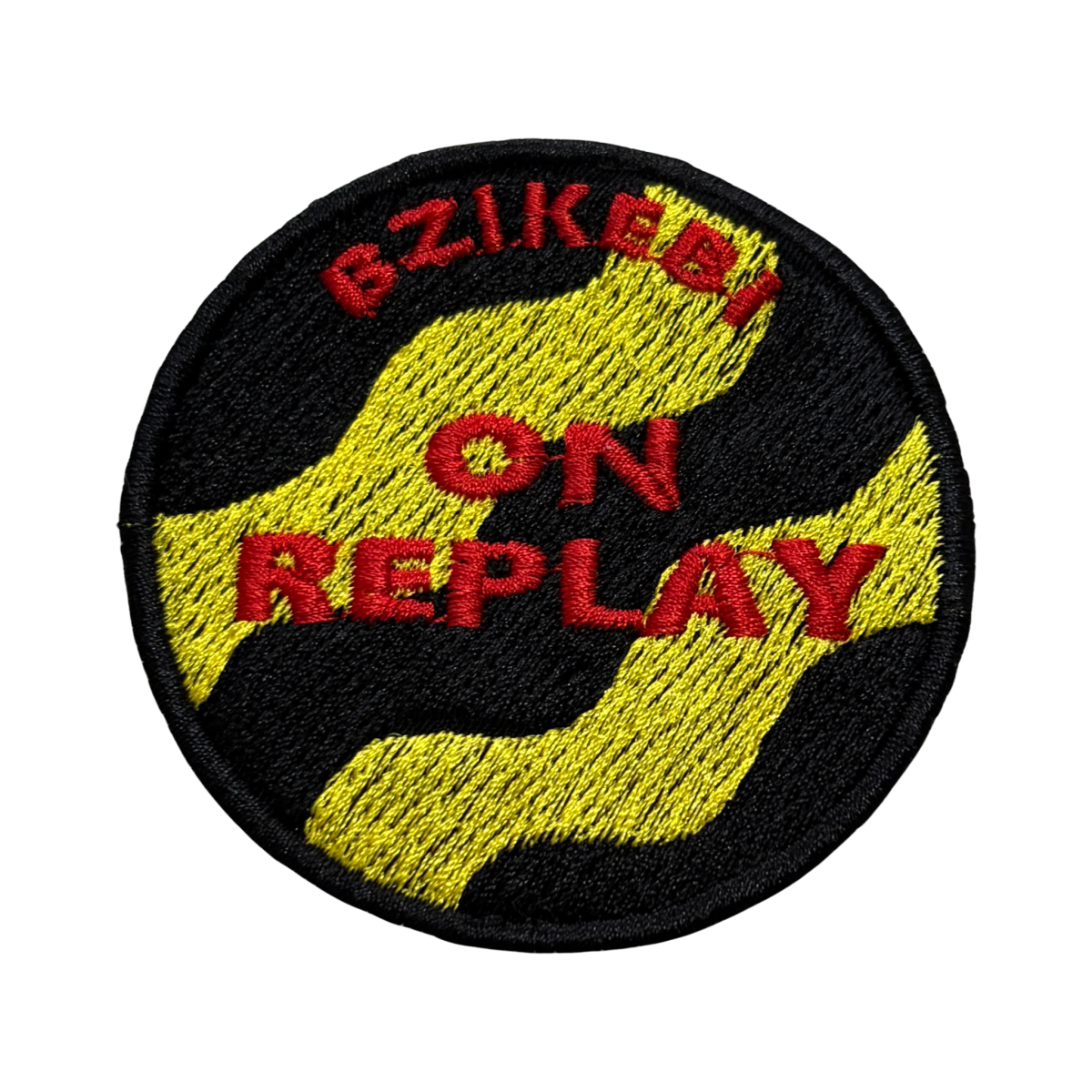 Patch Brodat On Replay, Bzikebi, Eurovision 2026 Georgia - aplicare cu fierul de călcat sau de cusut