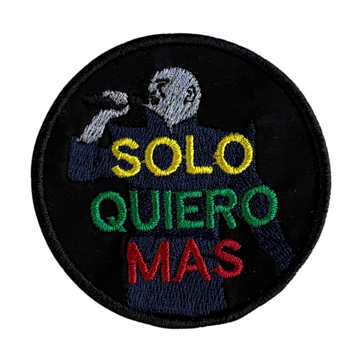 Patch Brodat Solo Quiero Mas, Lion Ceccah, Eurovision 2026 Lithuania - aplicare cu fierul de călcat sau de cusut