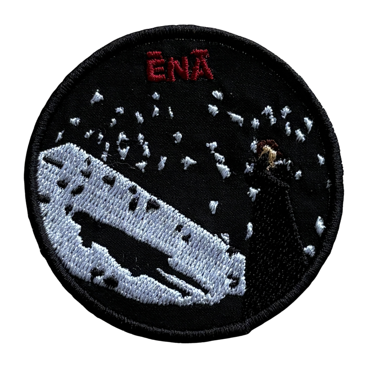 Patch Brodat Ena, Atvara, Eurovision 2026 Latvia - aplicare cu fierul de călcat sau de cusut