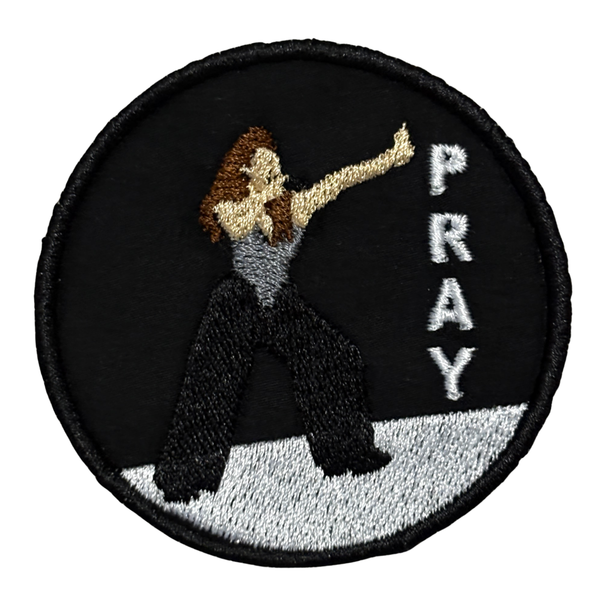 Patch Brodat Pray, Alicja, Eurovision 2026 Poland - aplicare cu fierul de călcat sau de cusut