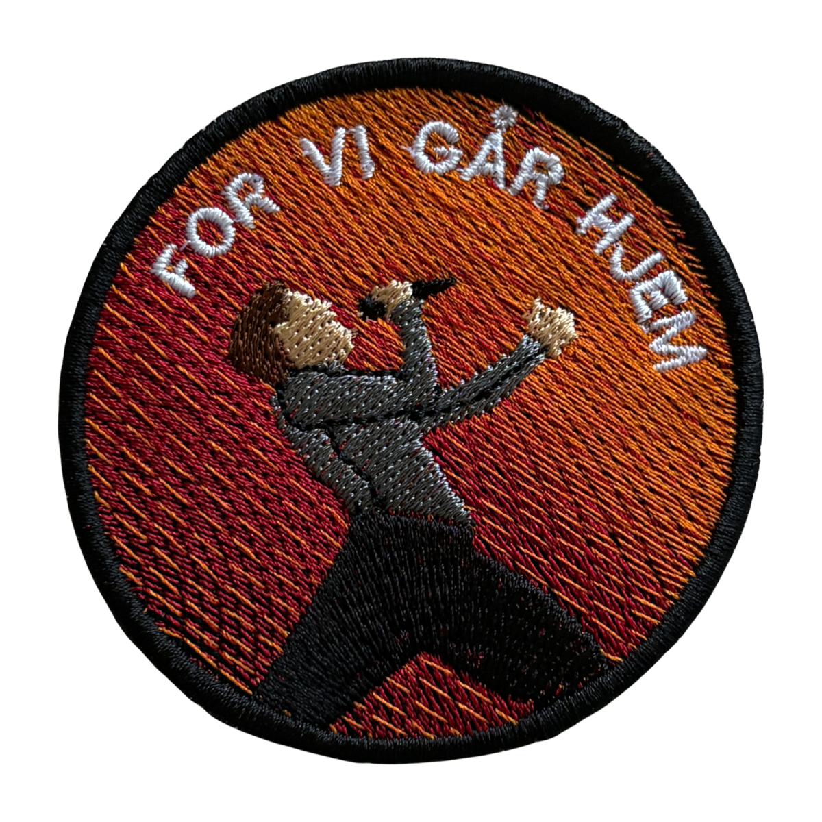 Patch Brodat For Vi Gar Hjem, Soren, Eurovision 2026 Denmark - aplicare cu fierul de călcat sau de cusut