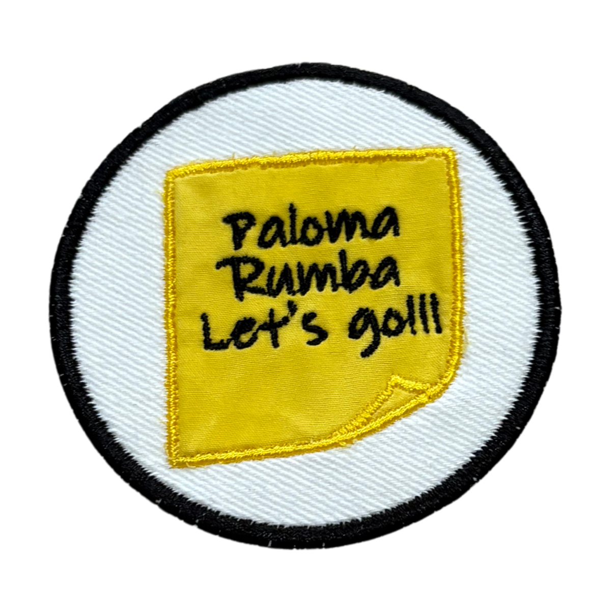 Patch Brodat Paloma Rumba, Simon, Eurovision 2026 Armenia - aplicare cu fierul de călcat sau de cusut